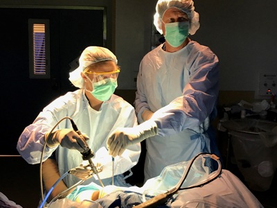Knee arthroscopy
