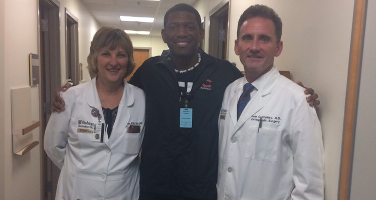 Madelyn Curry, Randale Lambert, John Clohisy, MD