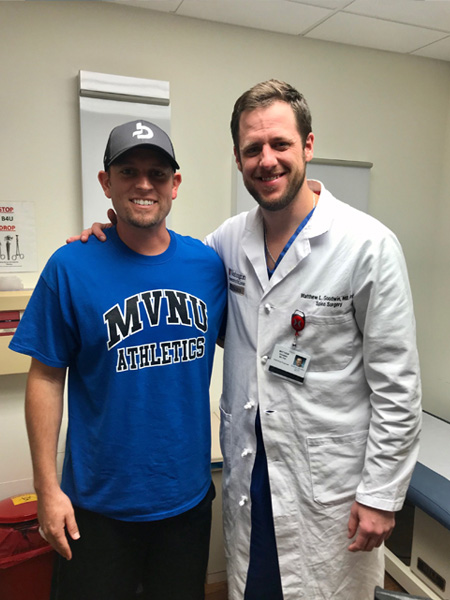 Mike Vipperman and Dr. Goodwin